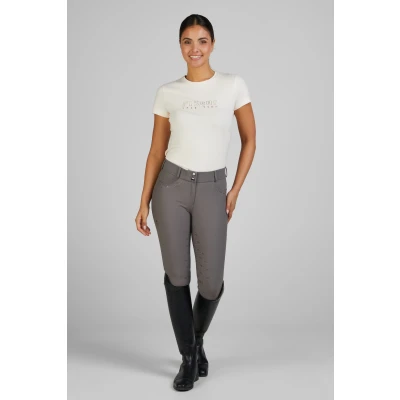 Image of Pikeur FS25 Women&#039;s Roundneck Shirt Selection Soft Rose