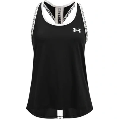 Image of Under Armour Knockout TANK Top for kids, Size: 14y, Black