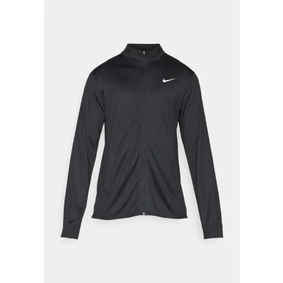 Image of Nike Performance Totality Jacket Zipup sweatshirt, Men&#039;s, Size: Small, Black/white