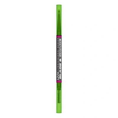 Image of NYX Professional Makeup Blade &amp; Shade, Nano Brow Mechanical Pencil (Various Shades) Grey