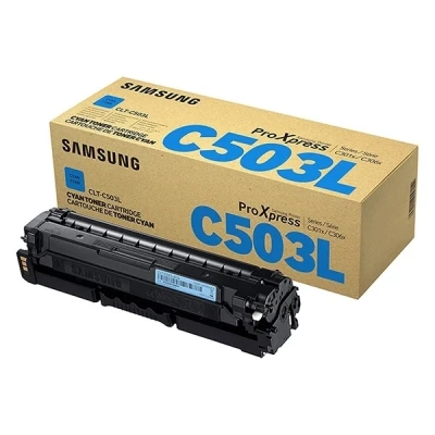 Image of HP SU014A (CLT C503L) cyan toner (original)