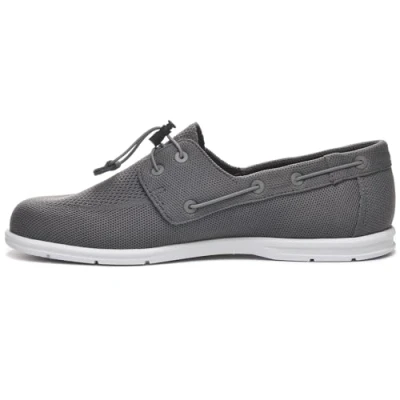Image of Sebago Men&#039;s Monterey Boat Shoe, Dark Grey, 9.5 UK, UK