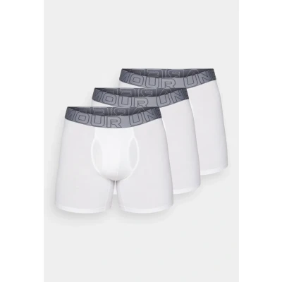 Image of Under Armour Mens Cotton 6Baby Pack, White, M