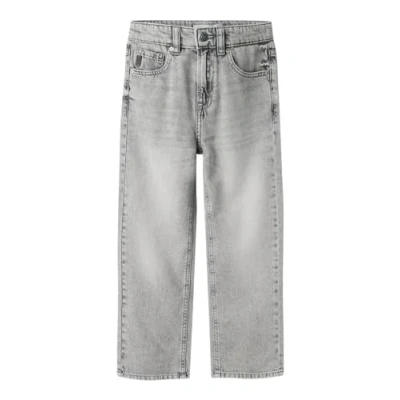 Image of Name it Relaxed fit jeans for kids, Size: 16, Light grey denim