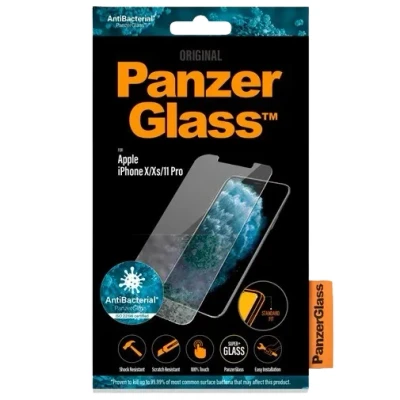 Image of PanzerGlass Tempered Glass Clear Screenprotector Apple iPhone X/Xs/11 Pro
