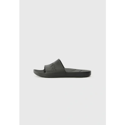 Image of Crocs Unisex&#039;s Slide Sandal, Black, 6 UK Men/ 7 Women