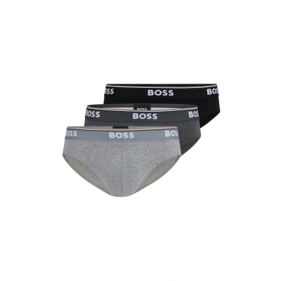 Image of BOSS Brief Power 3 PACK Briefs, Men&#039;s, Size: Large, Black