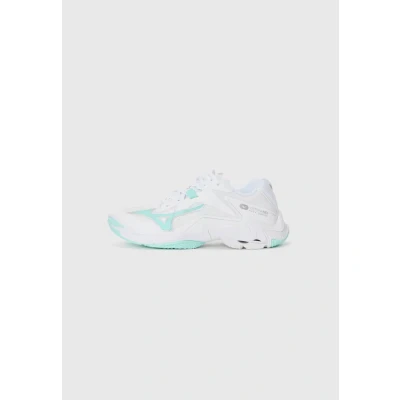 Image of Mizuno WAVE LIGHTNING Z8 Volleyball Shoes White/Blue Tint Women Size 6