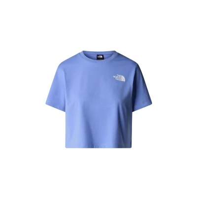 Image of The North Face Simple DOME Basic Tshirt, Women&#039;s, Size: XL, Virtual blue