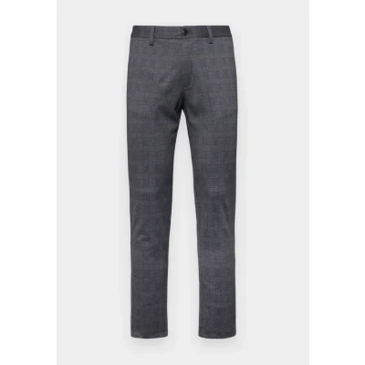 Image of Jack &amp; Jones Premium Jpstmarco Jjcooper Structure Chinos, Men&#039;s, Size: 28x32, Smoked pearl detail:check