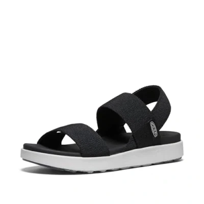 Image of Keen ELLE Backstrap Walking sandals, Women&#039;s, Size: 5, Black Textile