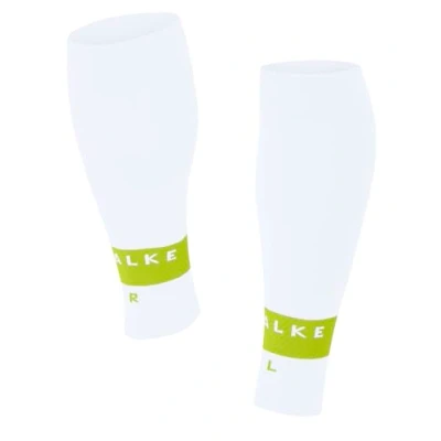 Image of FALKE Men&#039;s RU Compression Tube M TB Functional Yarn Breathable Quick Dry 1 Pair Calf Sleeve, White (White 2007) circumference W3 new eco friendly, ONESIZE