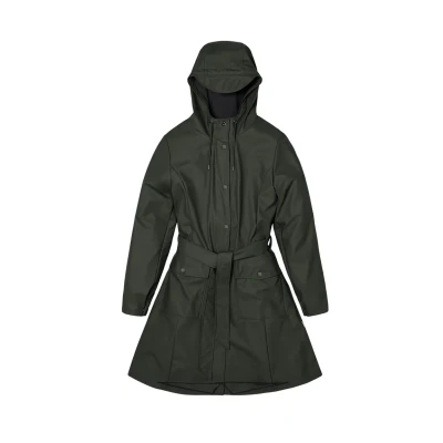 Image of Rains Jacket Parka, Women&#039;s, Size: XS, Green
