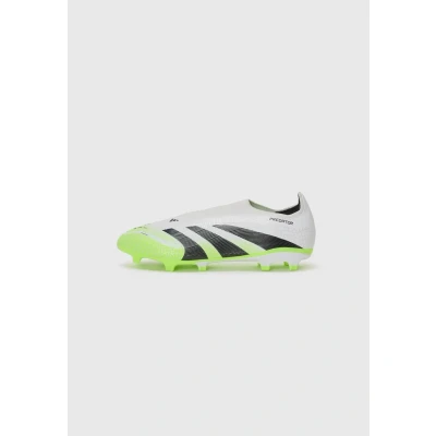 Image of adidas Performance Predator League LL FG/MG Moulded stud football boots, Men&#039;s, Size: 6, White/core black/lucid lemon shoes