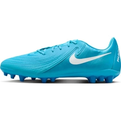 Image of Nike Performance Phantom GX II Academy AG Moulded stud football boots, Size: 3.5, Blue fury/white Synthetics