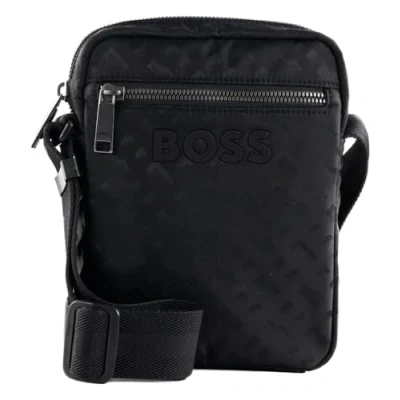Image of BOSS Catch Across body bag, Men&#039;s, Size: One Size, Black