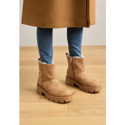 Image of Tamaris Damen Warmfutter Stiefel Vegan; CAMEL, EU 37