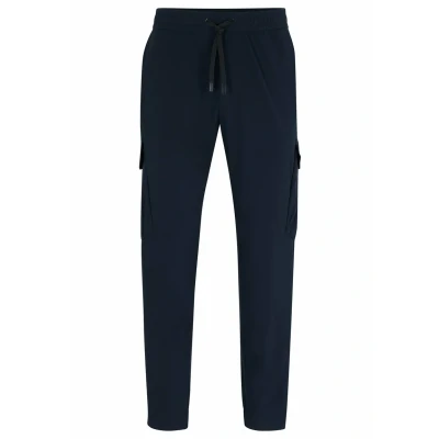 Image of BOSS T_urbanex Cargo trousers, Men&#039;s, Size: 36R, Dark blue two