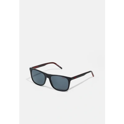 Image of HUGO Unisex Sunglasses, Size: 56, Black