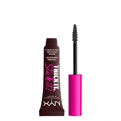 Image of NYX Professional Makeup Thick It. Stick It! Brow Mascara (Various Shades) Espresso