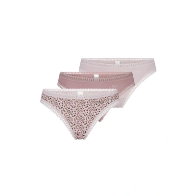 Image of Sloggi GO Crush 3 PACK Thong, Women&#039;s, Size: XS, Multiple colours