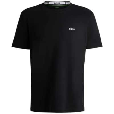 Image of BOSS Taddy Basic Tshirt, Men&#039;s, Size: 4XL, Dark blue