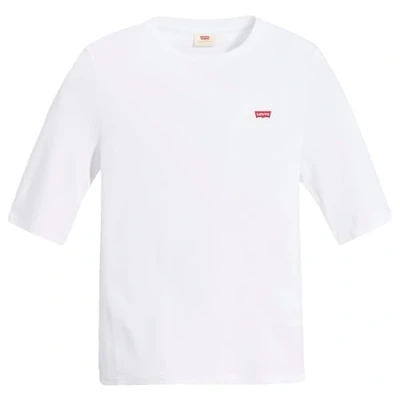 Image of Levi&#039;s LUCA SLIM TEE Basic Tshirt, Women&#039;s, Size: XXS, White