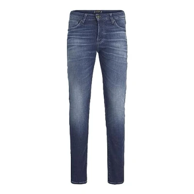 Image of JACK &amp; JONES Male Slim Fit Jeans JJIGLENN JJICON JJ 659 50SPS Jeans, Blue Denim, 33W / 30L