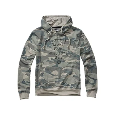 Image of Brandit MOTÖRHEAD Hoodie Grey camo, Men&#039;s, Size: XL, camo