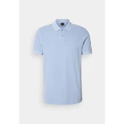 Image of BOSS Men&#039;s Prime Polo Shirt, Open Blue470, XL
