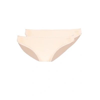 Image of Skiny 2 PACK Briefs, Women&#039;s, Size: 8, Beige
