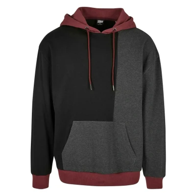 Image of Urban Classics Oversized Hoodie, Men&#039;s, Size: Medium, Black charcoal