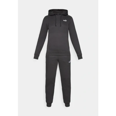 Image of Puma Hooded SUIT SET Tracksuit bottoms, Women&#039;s, Size: Small, Black