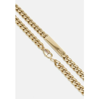 Image of Tommy Hilfiger Clash Necklace goldcoloured, Men&#039;s, Size: One Size, Gold coloured