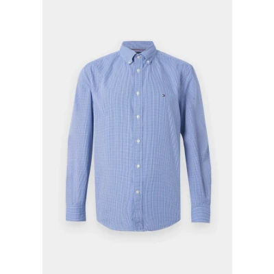 Image of Tommy Hilfiger Gingham Shirt Shirt, Men&#039;s, Size: XXL, Wedge blue