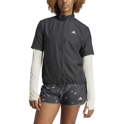 Image of adidas Women&#039;s Run It Short Sleeve Jacket