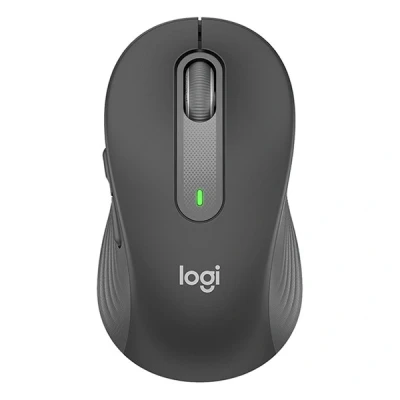 Image of Logitech Signature M650 Wireless Mouse for Small to Medium Sized Hands, 2 Year Battery, Silent Clicks, Customisable Side Buttons, Bluetooth, PC/Mac/Multi Device/Chromebook Graphite