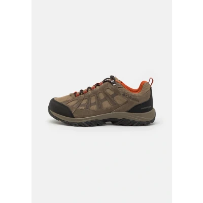 Image of Columbia Redmond 3 Waterproof Low Rise Hiking Shoes for Men, Pebble Dark Sienna 2024, 9 UK