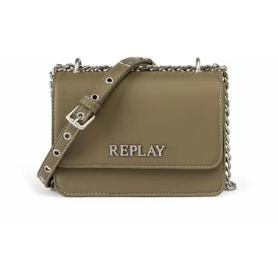 Image of Replay Across body bag, Women&#039;s, Size: One Size, Dusty olive