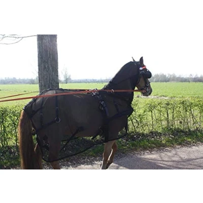 Image of HB Fahr Fly Blanket with Neck Piece Size 185