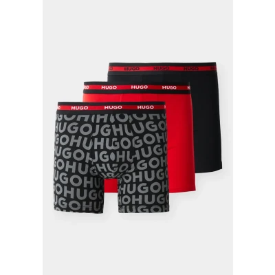 Image of HUGO Planet 3 PACK Pants, Men&#039;s, Size: Small, Red/black