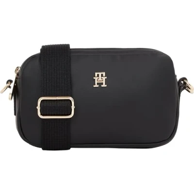 Image of Tommy Hilfiger Poppy Reform Camera BAG Across body bag, Women&#039;s, Size: One Size, Black