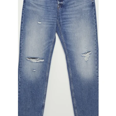 Image of ONLY &amp; SONS Male Normal Cut Jeans ONSEDGE Mid Rise Straight Jeans, Light blue (light denim), 28W / 32L