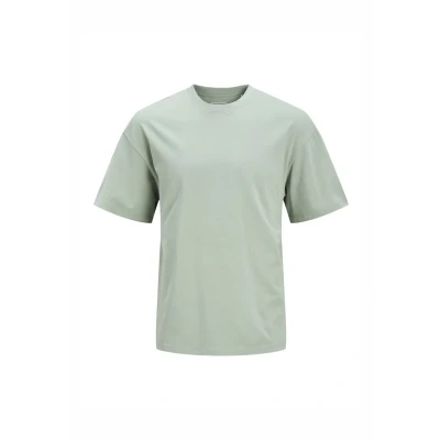 Image of Jack &amp; Jones Jjebradley TEE O NECK Basic Tshirt, Men&#039;s, Size: XS, Iceberg green