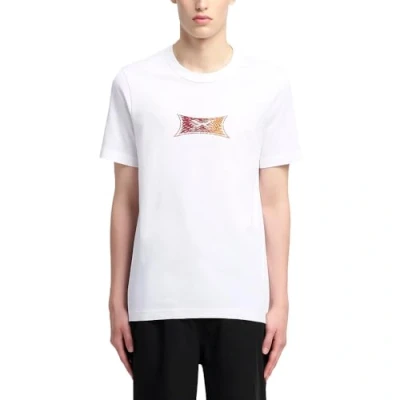Image of Reebok Classic HYPE TEE Print Tshirt, Men&#039;s, Size: Large, White