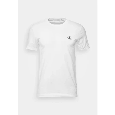Image of Calvin Klein Jeans Essential SLIM TEE Basic Tshirt, Men&#039;s, Size: Large, Bright white