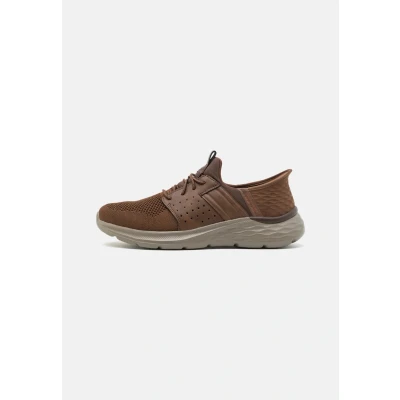 Image of Skechers Garner Trainers Dark brown, Men&#039;s, Size: 6.5, brown Textile/synthetics