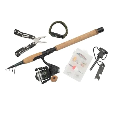 Image of Abu Garcia Diplomat Wilderness Survival Tele Combo 2.13m (2 10g) kit