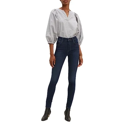 Image of Levi&#039;s 720 HIGH RISE Super Skinny Jeans Fit, Women&#039;s, Size: 29x28, Deep serenity