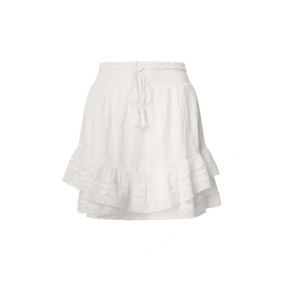 Image of Pepe Jeans Elena Aline skirt, Women&#039;s, Size: Large, Off white